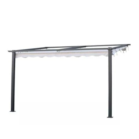 Jabo 10042 Vägg 4×4 m, grå väggpergola